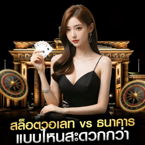 สล็อตวอเลท vs ธนาคาร แบบไหนสะดวกกว่า